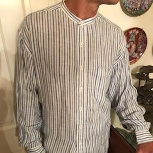 ralph lauren collarless polo